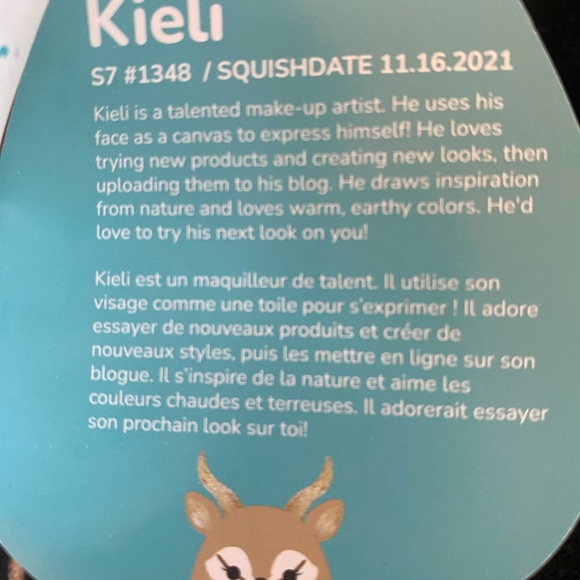 Squishmallows Kieli  antelope - Picture 5 of 7